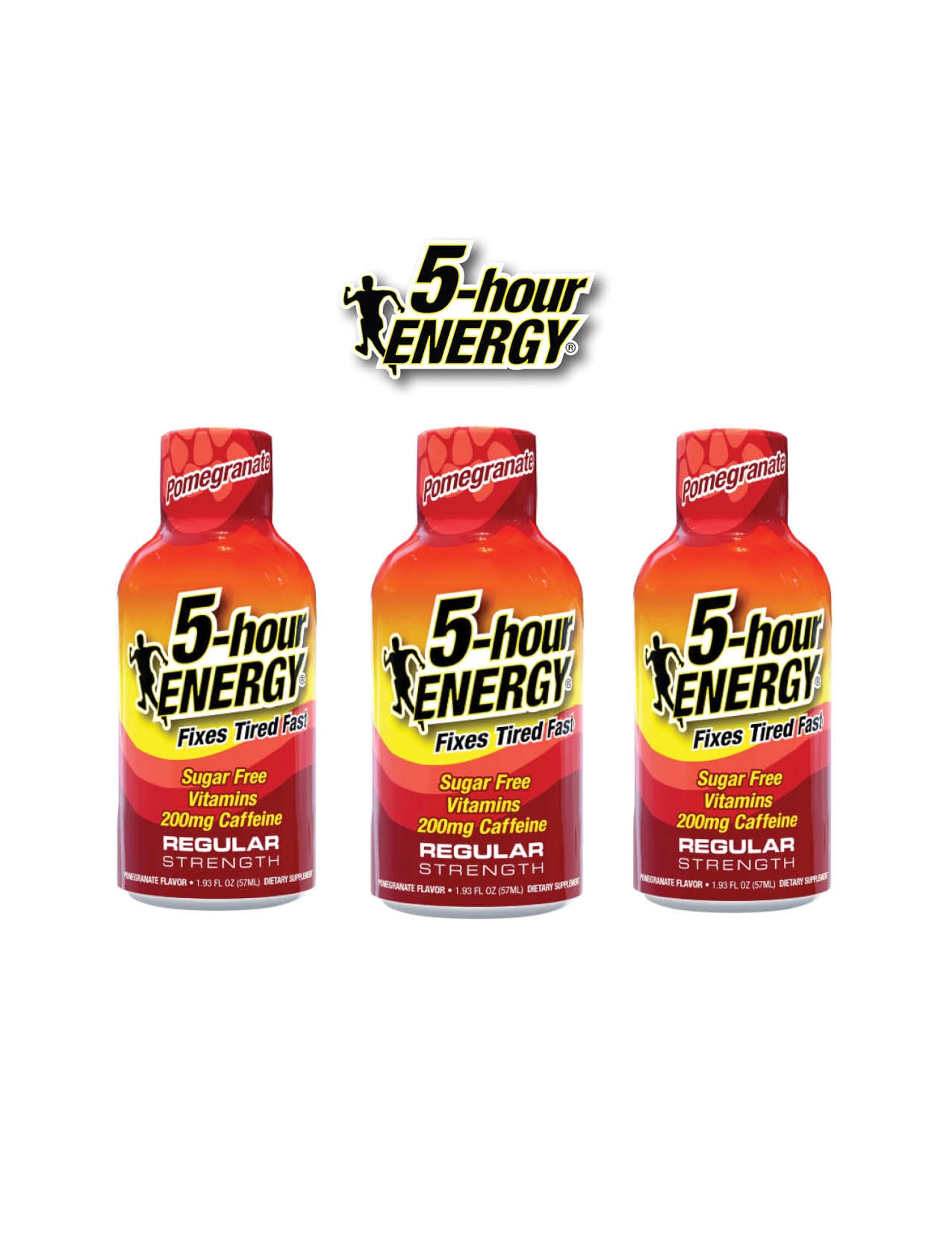 5 Hour Energy Pomegranate Regular Strength 1.93FL / 3CT