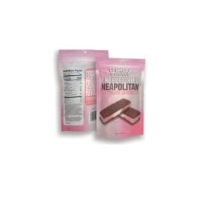 Crunchy Sweetz Freeze Dried Neapolitan Ice Cream Sandwich 2.8OZ / 1CT