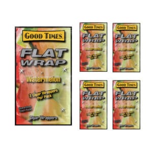 Flat Wraps Watermelon 2 Cigar Wraps/5CT