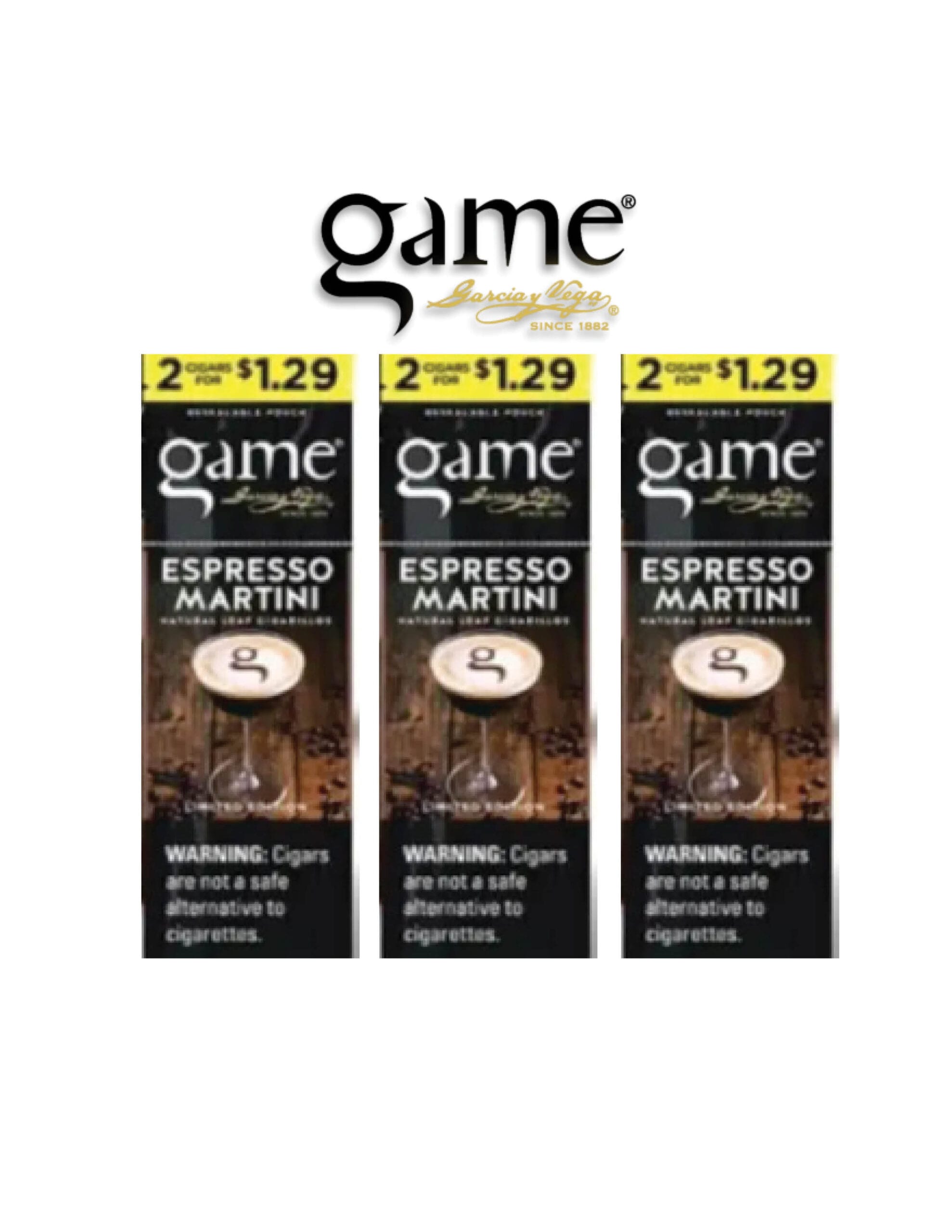 Game Espresso Martini 2 Cigar/ 3CT
