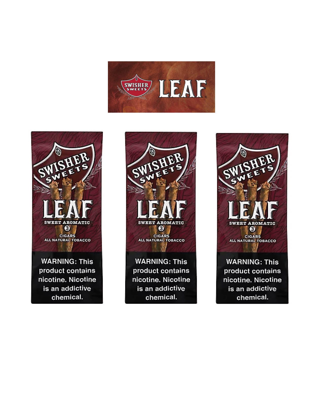 Swisher Sweets Leaf Aromatic / 3CT