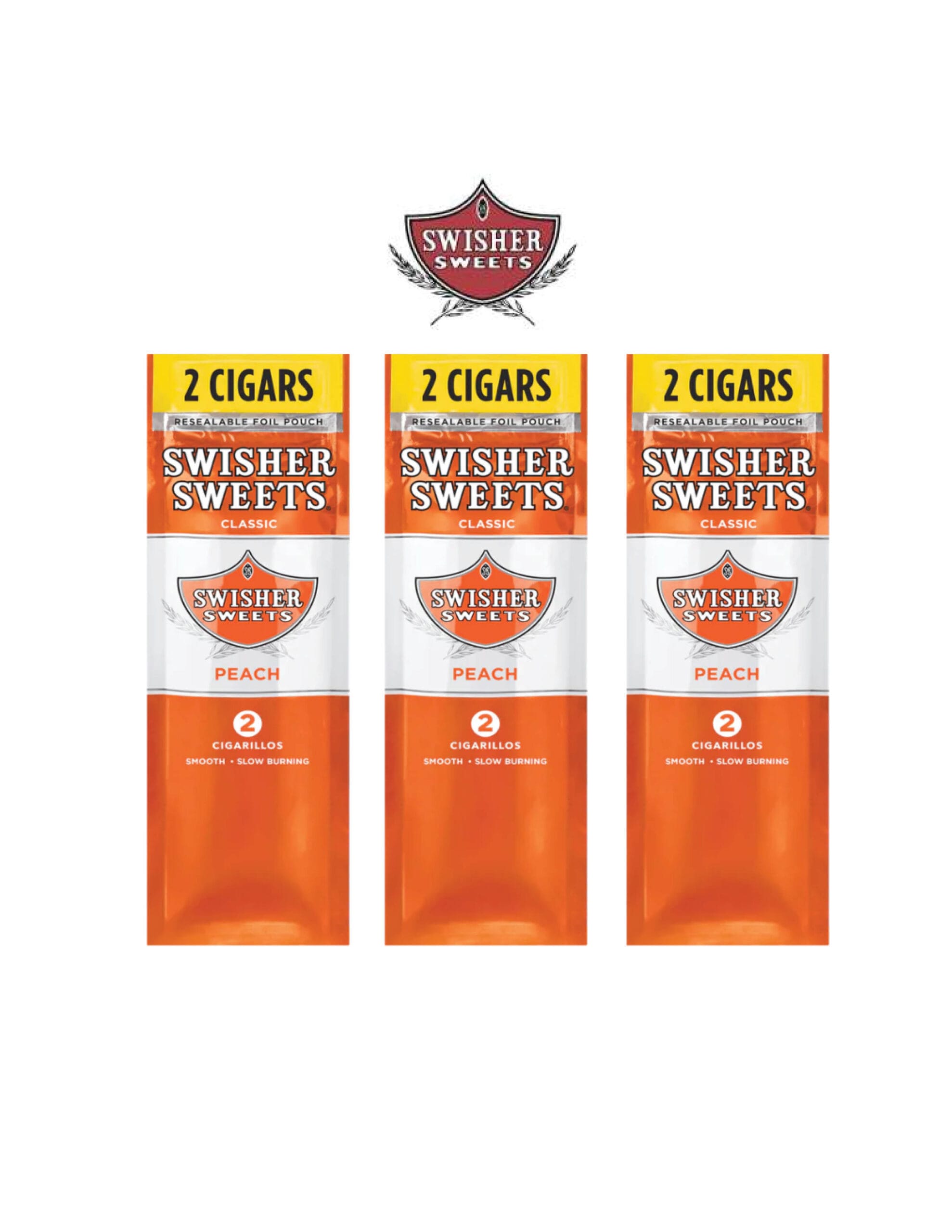 Swisher Sweets Peach 2 Cigar/ 3CT