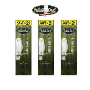 White Owl Green Sweet 2 Cigar/ 3CT