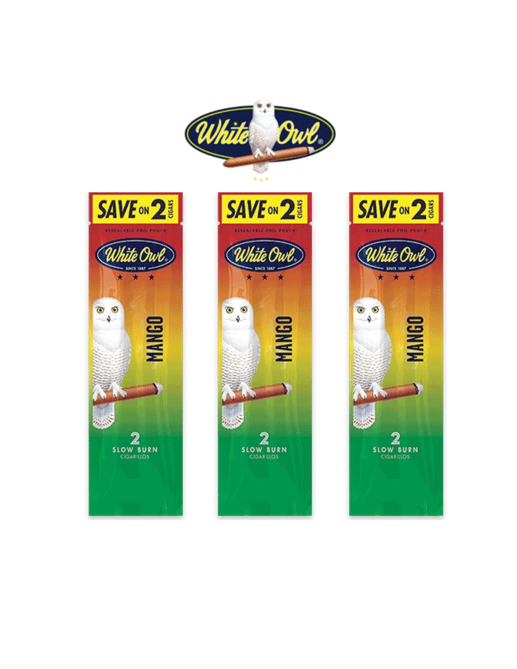 White Owl Mango 2 Cigar/ 3CT