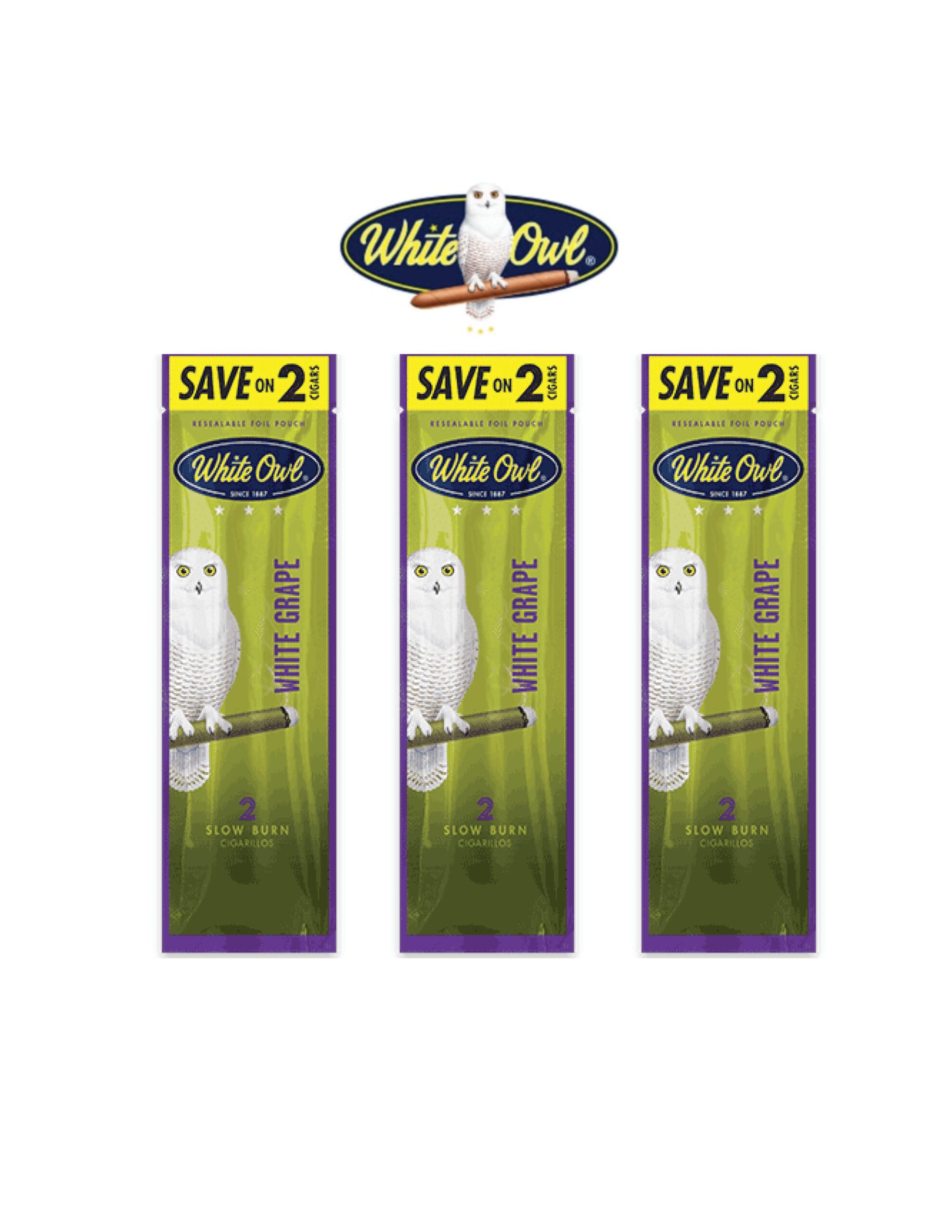 White Owl White Grape 2 Cigar/ 3CT