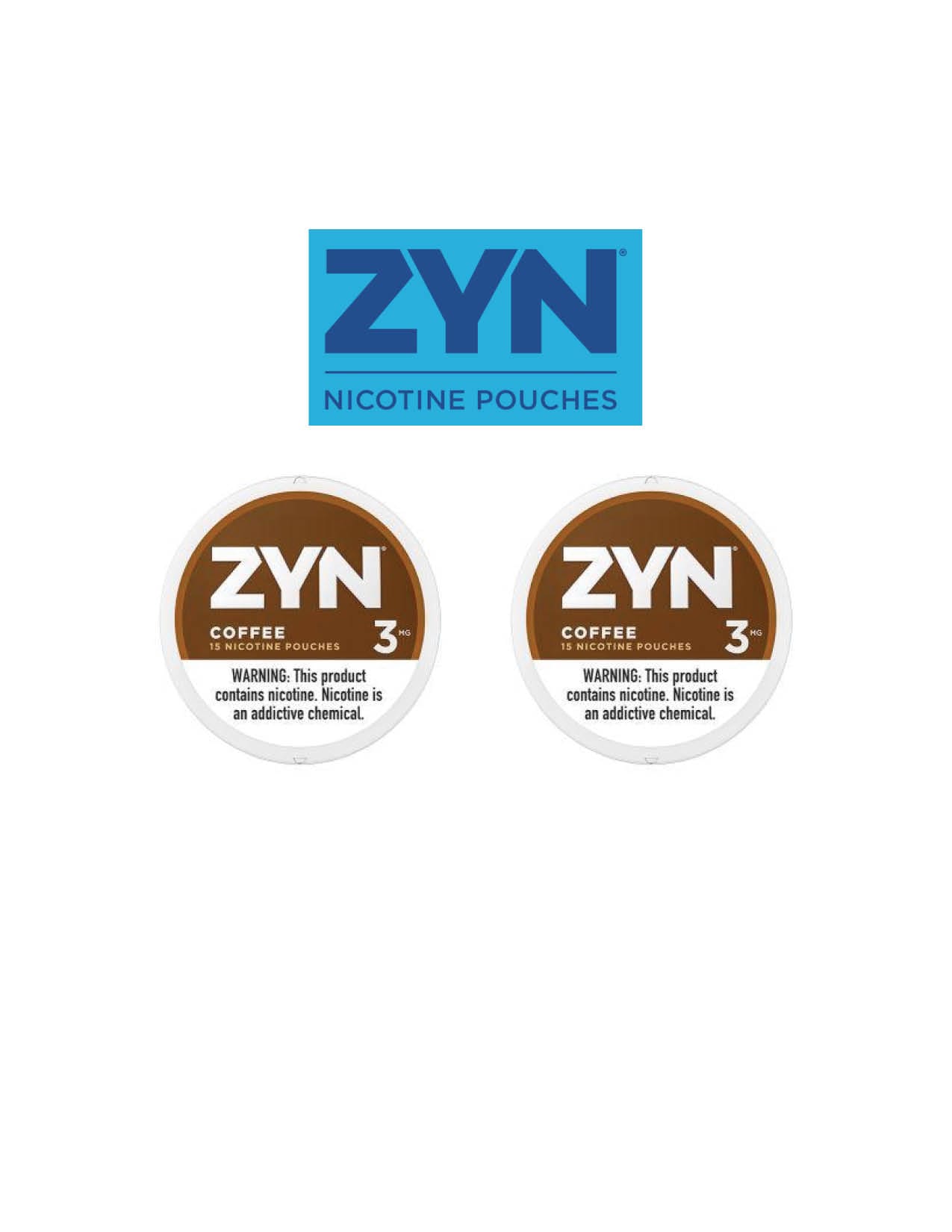 ZYN Pouches Coffee 6MG / 2CT