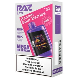 Raz LTX Bangin Sour Berries 25K/1CT