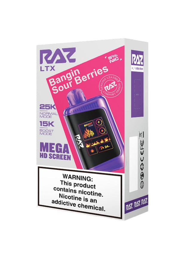 Raz LTX Bangin Sour Berries 25K/1CT