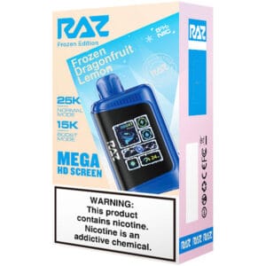 Raz LTX Frozen Dragonfruit Lemon 25K/1CT