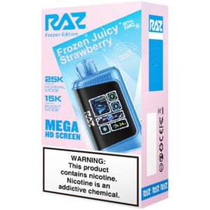 Raz LTX Frozen Juicy Strawberry 25K/1CT