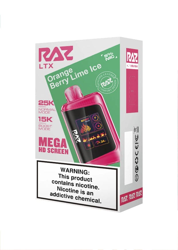 Raz LTX Orange Berry Lime Ice 25K/1CT