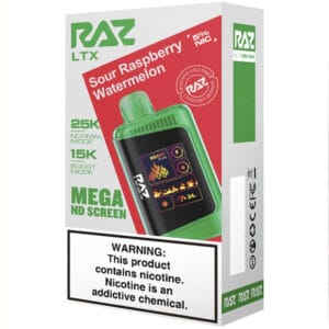 Raz LTX Sour Raspberry Watermelon 25K/1CT