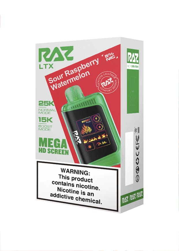 Raz LTX Sour Raspberry Watermelon 25K/1CT