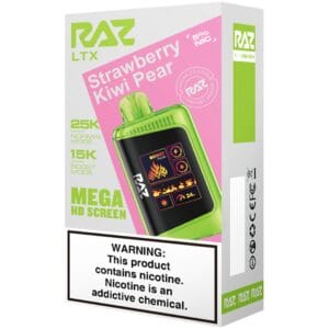 Raz LTX Strawberry Kiwi Pear 25K/1CT