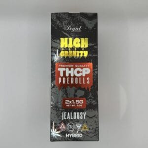 High Gravity THCP Jealously Hybrid Pre-rolls 2×1.5G 1CT