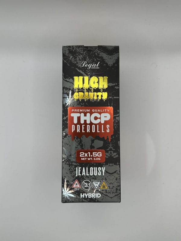 High Gravity THCP Jealously Hybrid Pre-rolls 2×1.5G 1CT