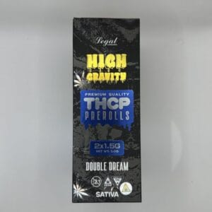 High Gravity THCP Double Dream Sativa Pre-rolls 2×1.5G 1CT