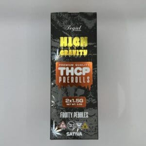 High Gravity THCP Fruity Pebbles Sativa Pre-rolls 2×1.5G 1CT