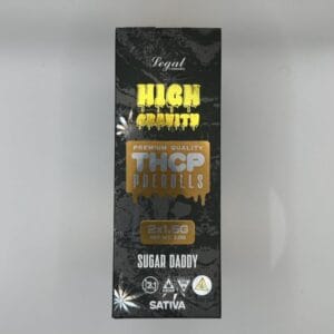 High Gravity THCP Sugar Daddy Sativa Pre-rolls 2×1.5G 1CT