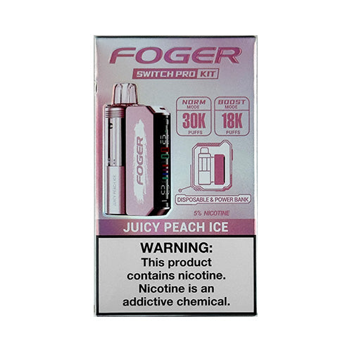 Foger Juicy Peach Ice 30K/1CT