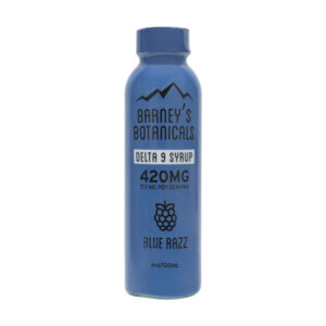 Barney's Botanicals Blue Razz Delta 9 Syrup 420MG/1CT