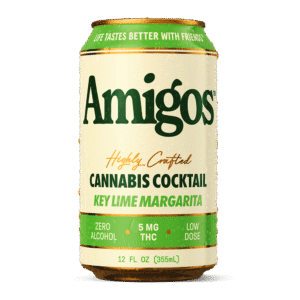 Amigos Key Lime Margarita Cannabis Cocktail 12OZ 10MG/1CT