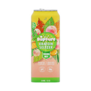 Rapture Peach/Mango Kratom Seltzer 12OZ 100MG/1CT