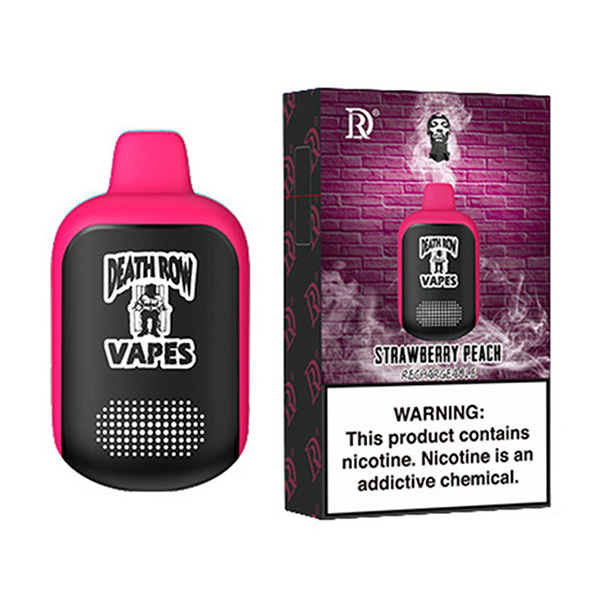 Death Row Strawberry Peach 5000 Puffs/1CT