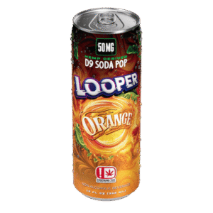 Looper Orange D9 Soda Pop Kratom Drink 50MG/1CT