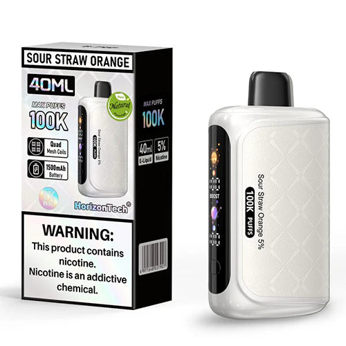 Horizontech Sour Straw Orange 100K / 1CT